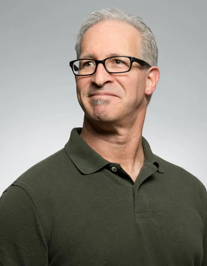 Man Smiling Car Dealer Team Member